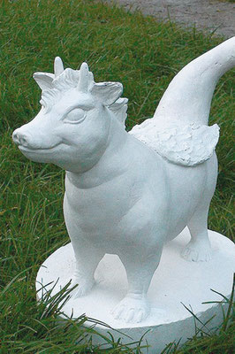 Am Anfang steht »en miniature« das Gipsmodell.