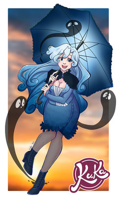 Digitale Charakter-Illustration Betty
