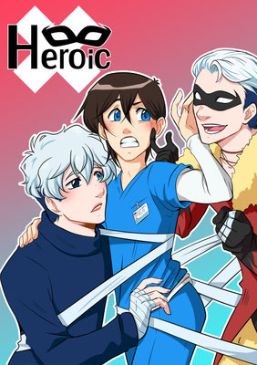 Cover-Illustration des Comic "Heldenhaft"