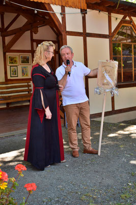 Gratulation, anlässlich der 60 Jahre Gockesche, von der Sternquellbrauerei