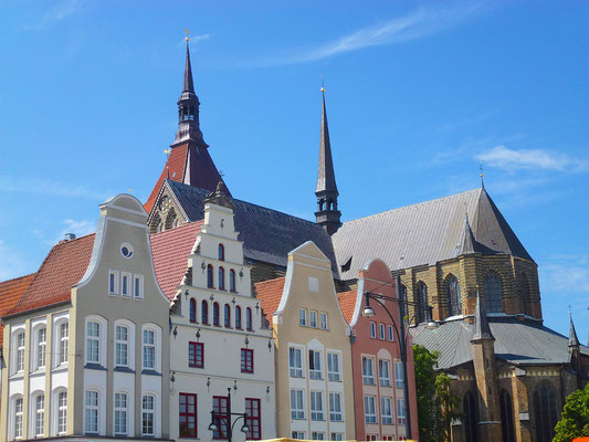 Rostock - Ny marknad och Marienkyrka