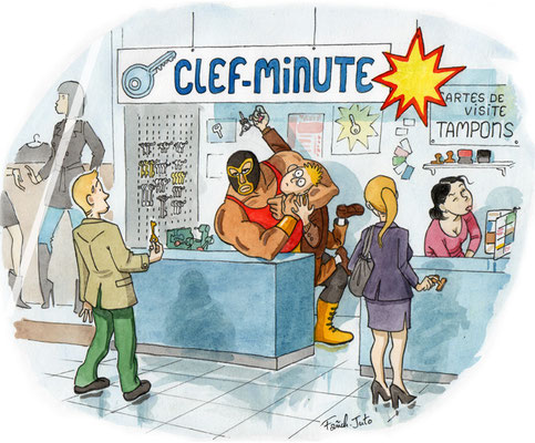 Clef-minute.