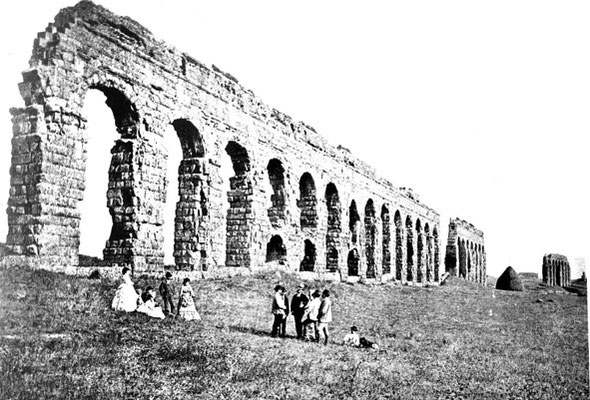 1800 Riproduzione Acquedotto Claudio