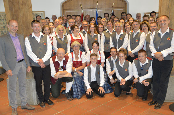 Empfang der Stadtkapelle Sopron 2017