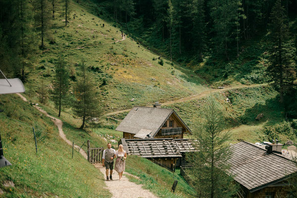Kirchliche Trauung auf der Brandalm