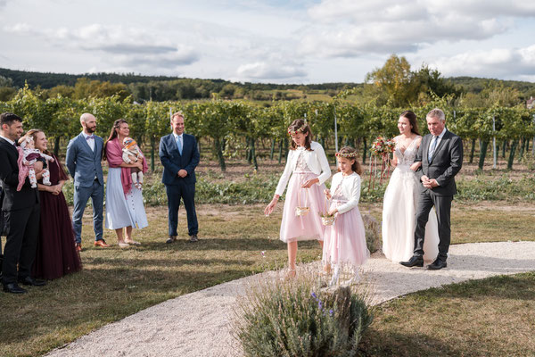 Hochzeit am Weingut Bannert