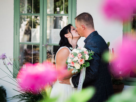Hochzeit in den Blumengärten Hirschstetten