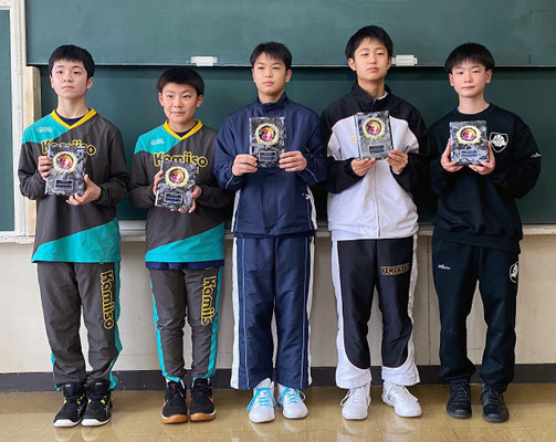 男子優秀選手