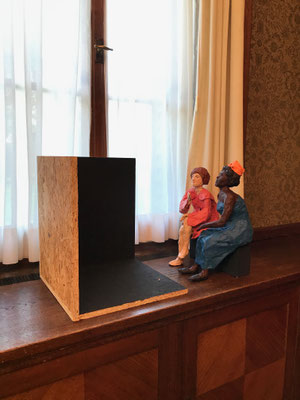 la blanche et la noire in der villa flora