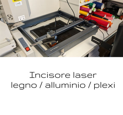 Incisore laser legno / alluminio / plexi