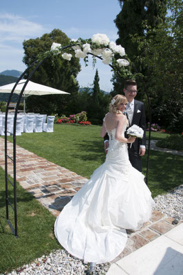 Moderne Hochzeit
