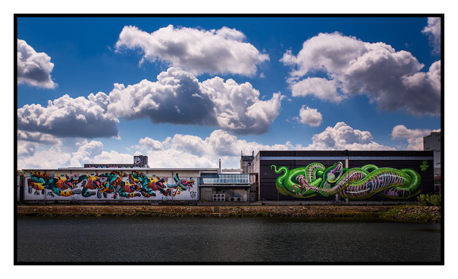 Street Art ist eine Art Post-Graffiti-Definition der zeitgenössischen Kunst