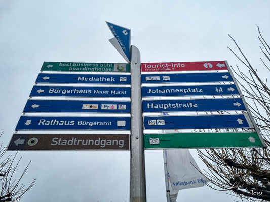 Ein schöner Stadtrundgang durch die Innenstadt ist sehr gut ausgeschildert