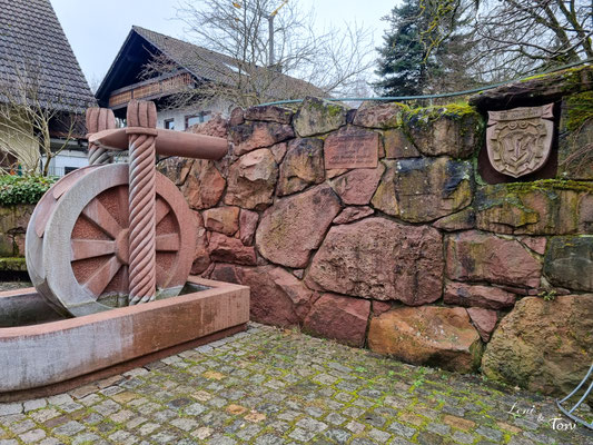 Der Rundweg führt auch durch das ursprüngliche Hänferdorf