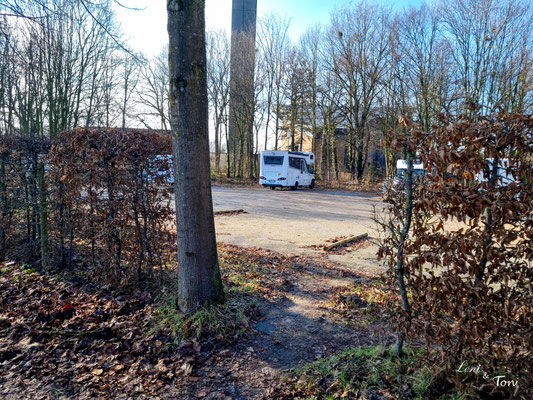 Der Wohnmobilstellplatz von Camping-Car Park in Lingen