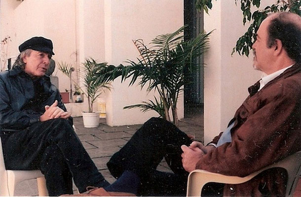 Con Daniel Viglietti