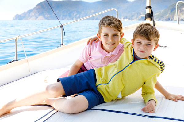 Segeln Katamaran Split Familie 