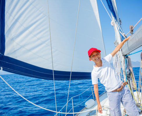 Segeln Kornaten Familienkatamaran mit Skipper 
