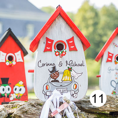 Hochzeit Geschenke Vogelhaus zur Hochzeit von Original Vogelliebe