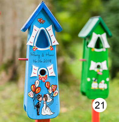 Vogelhaus Hochzeit Original Vogelliebe Vogelhaus zur Hochzeit von