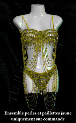 costume sexy paillettes
