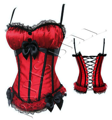 corset guepieres rouge cabaret show