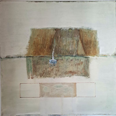 kleiner Wasserfall (Eit, Öl, Lw) 60x60