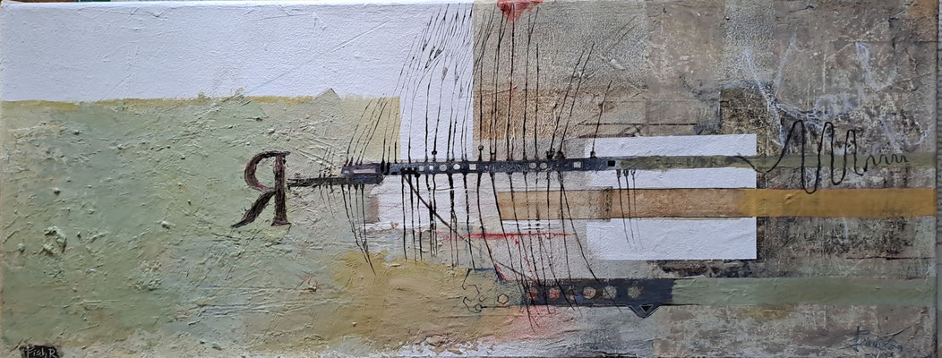 Fisch R (Eit.,Öl, Markisenstoff) 20x50