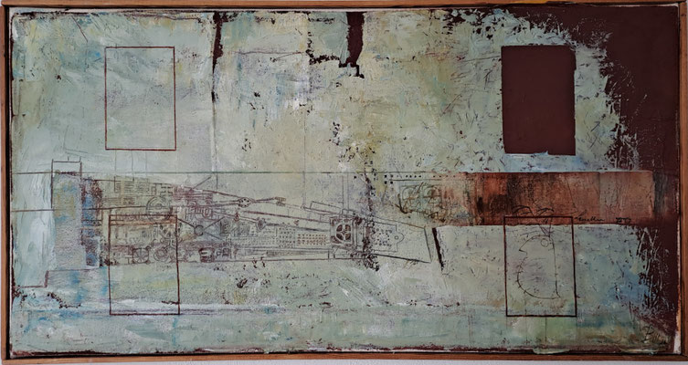 Park und Wasserfloh (Eit,Ö,T,Lw) 30x50