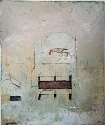 Garnele blau (Eit., Öl, Faserpl.) 60x50