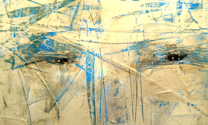 Farbexplosionen: Unikate abstrakt, die Lebensfreude ausstrahlen - Gemälde "No way out" - 6