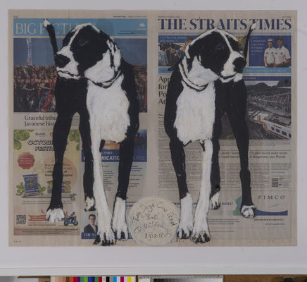 Pete Kilkenny "Two Dogs one God" 1.200,-verkauft
