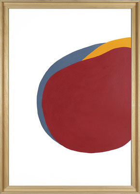Elvire Bastendorff, 70X50cm, (Diptyque)  acrylique sur papier. Galerie Gabel, Biot