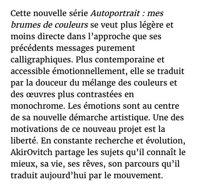 AkirOvitch, Nice Matin, Galerie Gabel, Biot, Côte d'Azur