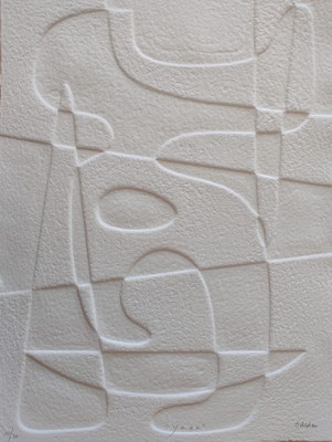 René Galassi Etching. Galerie Gabel, Biot