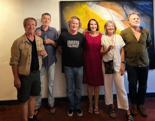 René Galassi, Thierry Pelletier, Etienne Gros, Valérie Gaidoz, Catherine Cazau, Philippe Croq