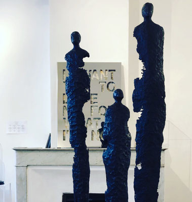 Sophie Hustin- pièces uniques en bronze. Galerie Gabel. BIOT