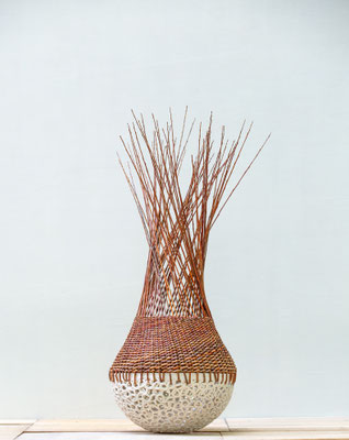 MURIEL LOVO  LOUPMANIA, ceramique contemporaine, artistes locaux, galeried'art saint-paul de vence