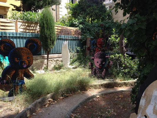 Le jardin extraordinaire de Moya!  Atelier de Patrick Moya