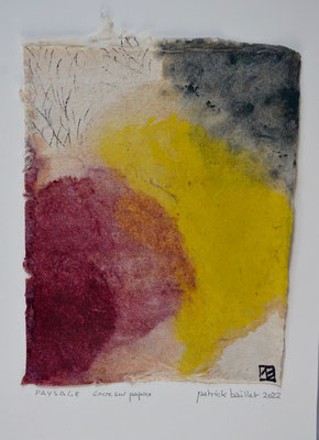 Patrick Baillet, série PAYSAGE,COULEURS 16x21