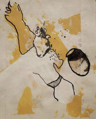 Philippe Croq- 22X27xm- 490€- Galerie Gabel- Biot- Côte d'Azur, ART UP 2021