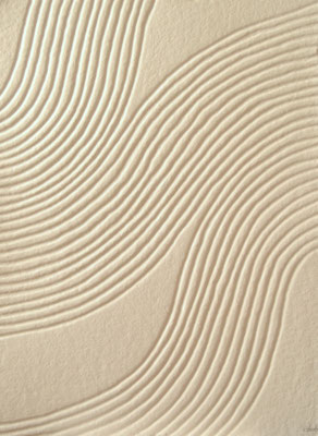 René Galassi : Gravures-Empreintes,  réalisées en 20 exemplaires, sur du papier chiffon Manualis Cartiera in Fabriano, 56x76cm/  hors cadre