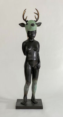 Francesca Dalla Benetta, sculptures en bronze- Galerie Gabel-Biot- Côte d'Azur