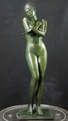 Deville-Chabrolle- sculptures monumentales en bronze- femme bronze