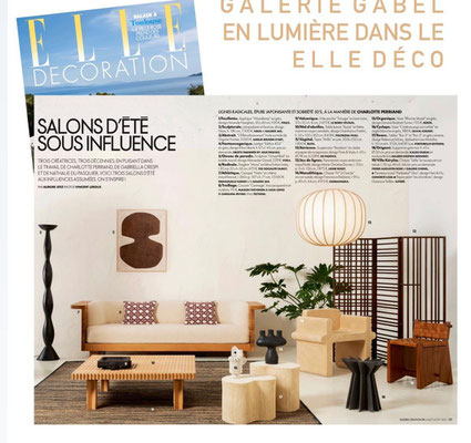 AD Decoration magazine, french ceramist Dominique Pouchain, french art gallery, south of France, Galerie Gabel