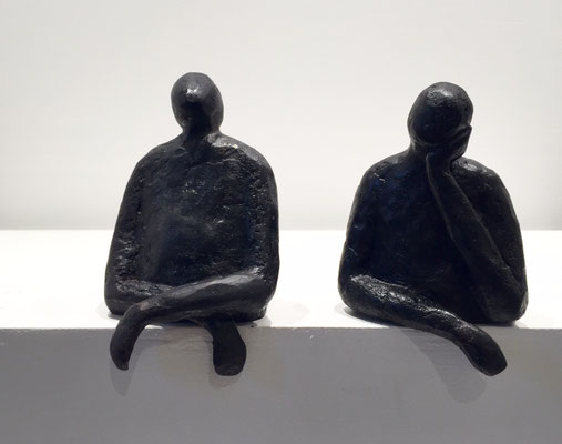 Sophie Hustin- pièces uniques en bronze.Galerie Gabel BIOT