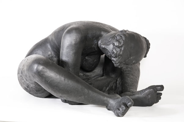 Antoniucci Volti, Femme fleur, bronze, Galerie Gabel Biot 
