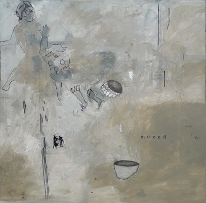 Philippe Croq, 150X150cm, technique mixte sur toile-Galerie Gabel- Côte d'Azur, France, ART UP 2021