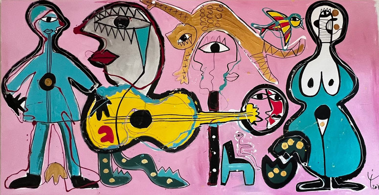 Erick Ifergan  400X200m Galerie Gabel- Côte d'Azur - Biot