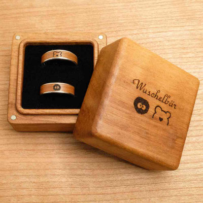 Box für Eheringe - Hochzeit 